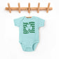 Thick Thighs Lucky Vibes | Baby Graphic Short Sleeve Onesie