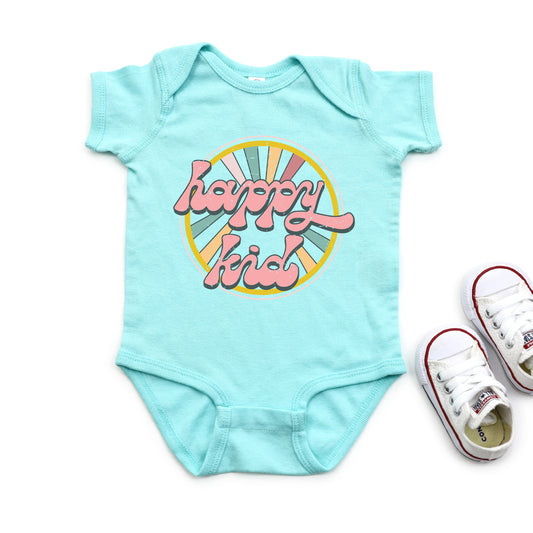 Happy Kid Rays | Baby Graphic Short Sleeve Onesie