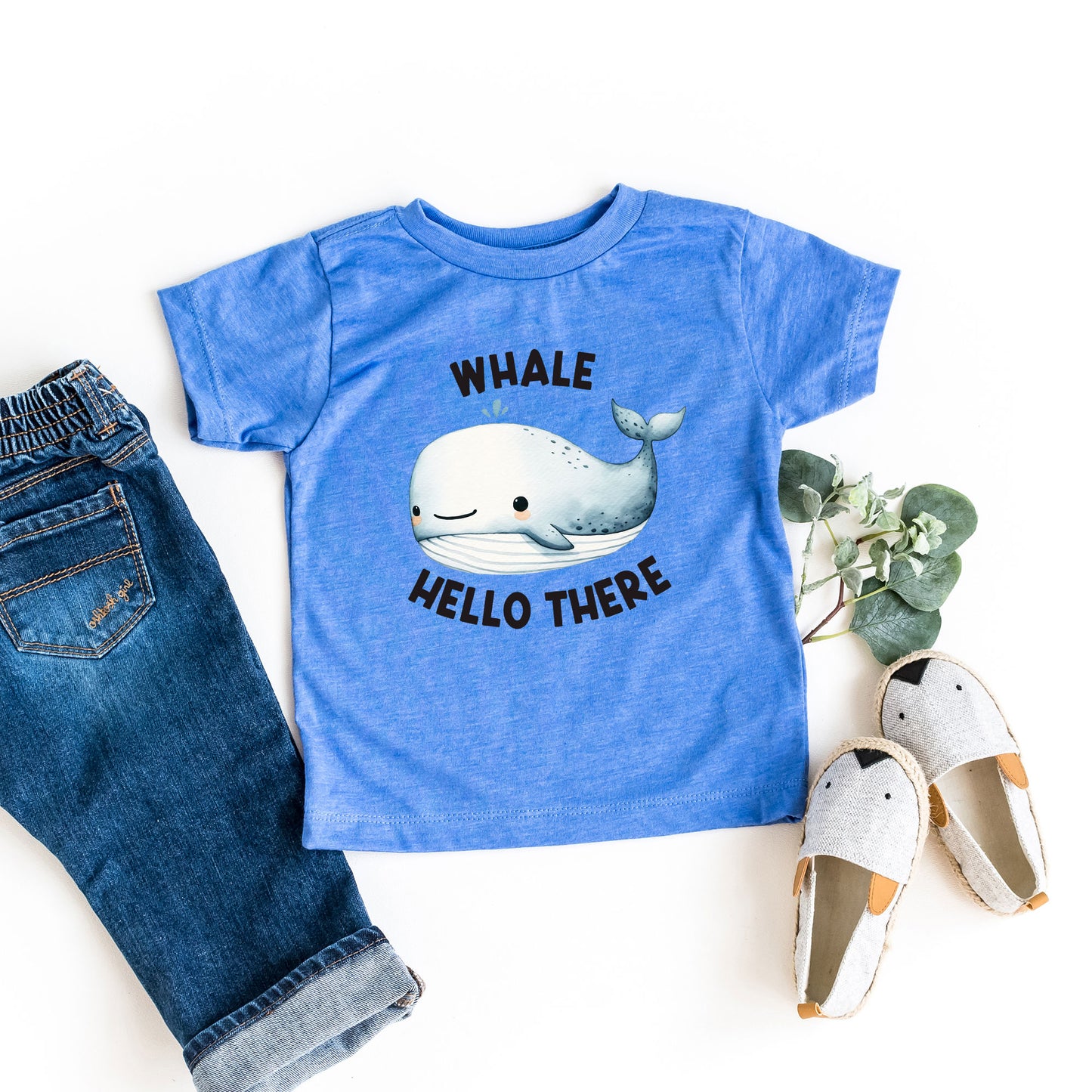 Whale Hello There | Youth Graphic Short Sleeve Tee