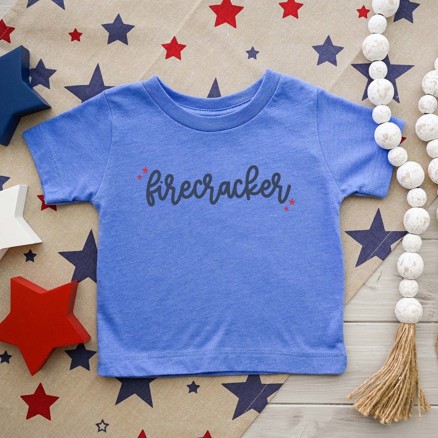 Firecracker Stars | Youth Graphic Short Sleeve Tee