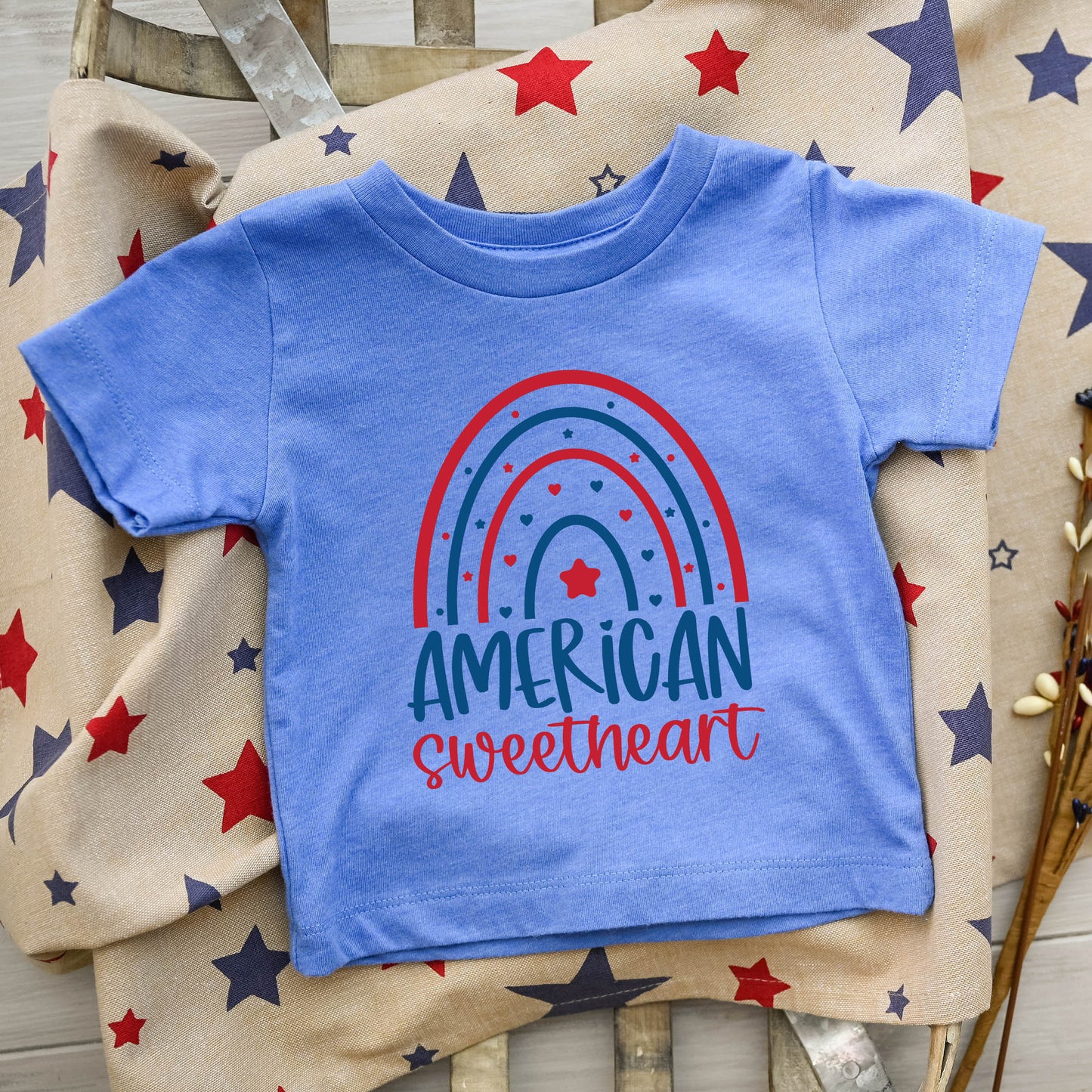 American Sweetheart Rainbow | Youth Graphic Short Sleeve Tee