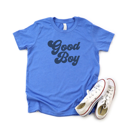 Good Boy Retro | Youth Short Sleeve Crew Neck