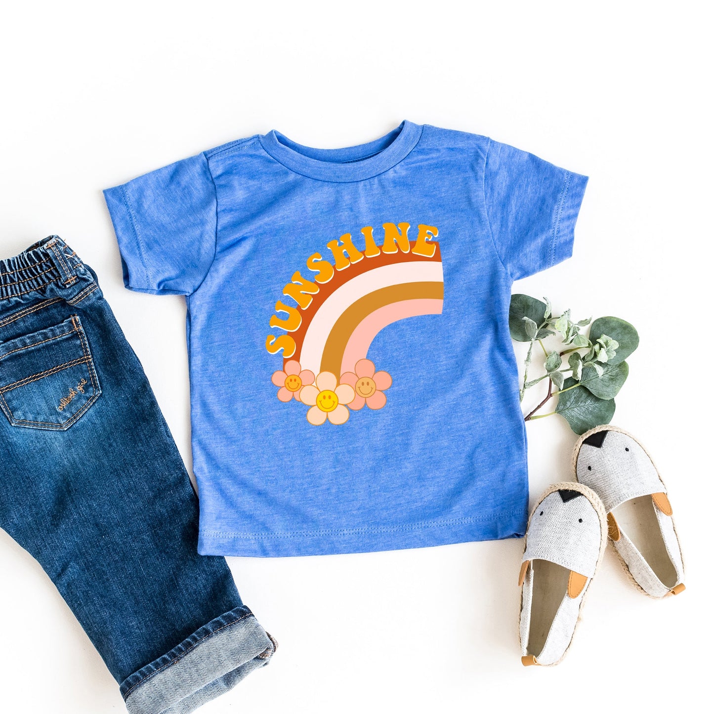 Sunshine Rainbow | Toddler Graphic Short Sleeve Tee