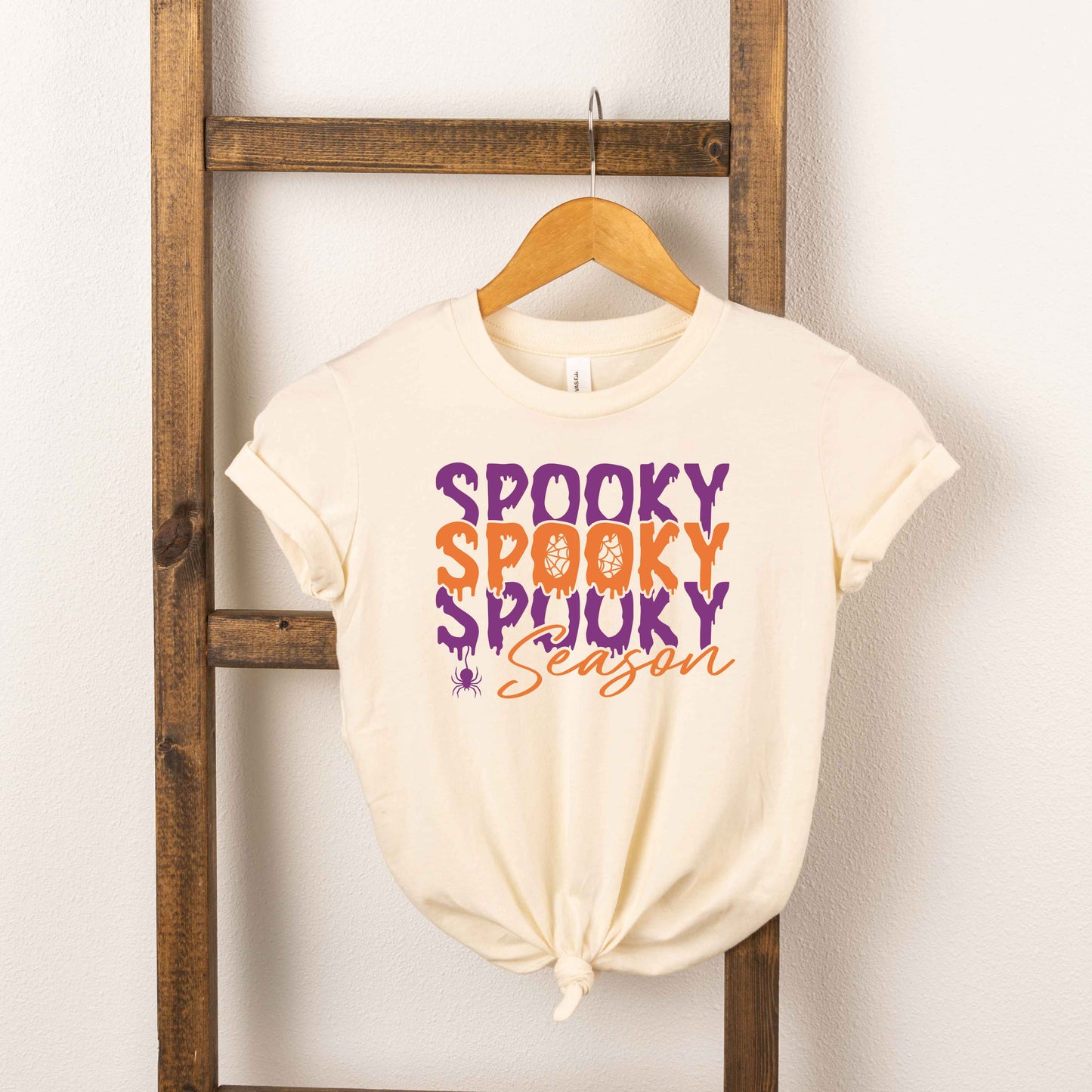 Spooky Season Spider | Youth Graphic Short Sleeve Tee