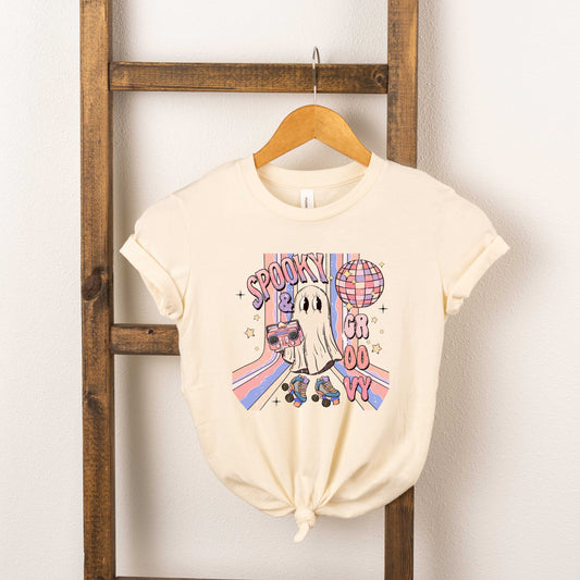 Spooky And Groovy | Toddler Graphic Short Sleeve Tee