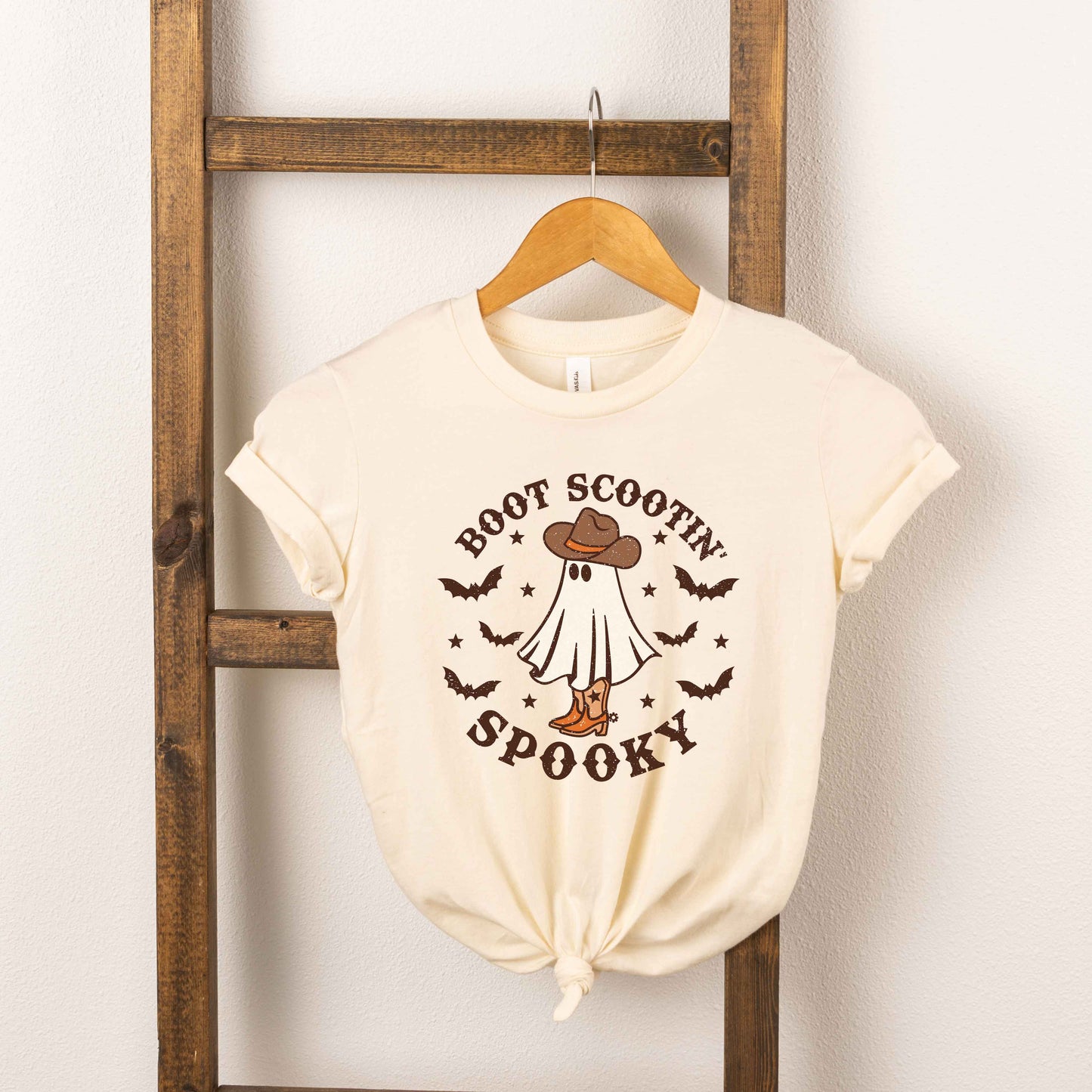 Boot Scootin' Spooky | Youth Graphic Short Sleeve Tee