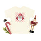 Checkered Santa | Toddler Graphic Short Sleeve Tee