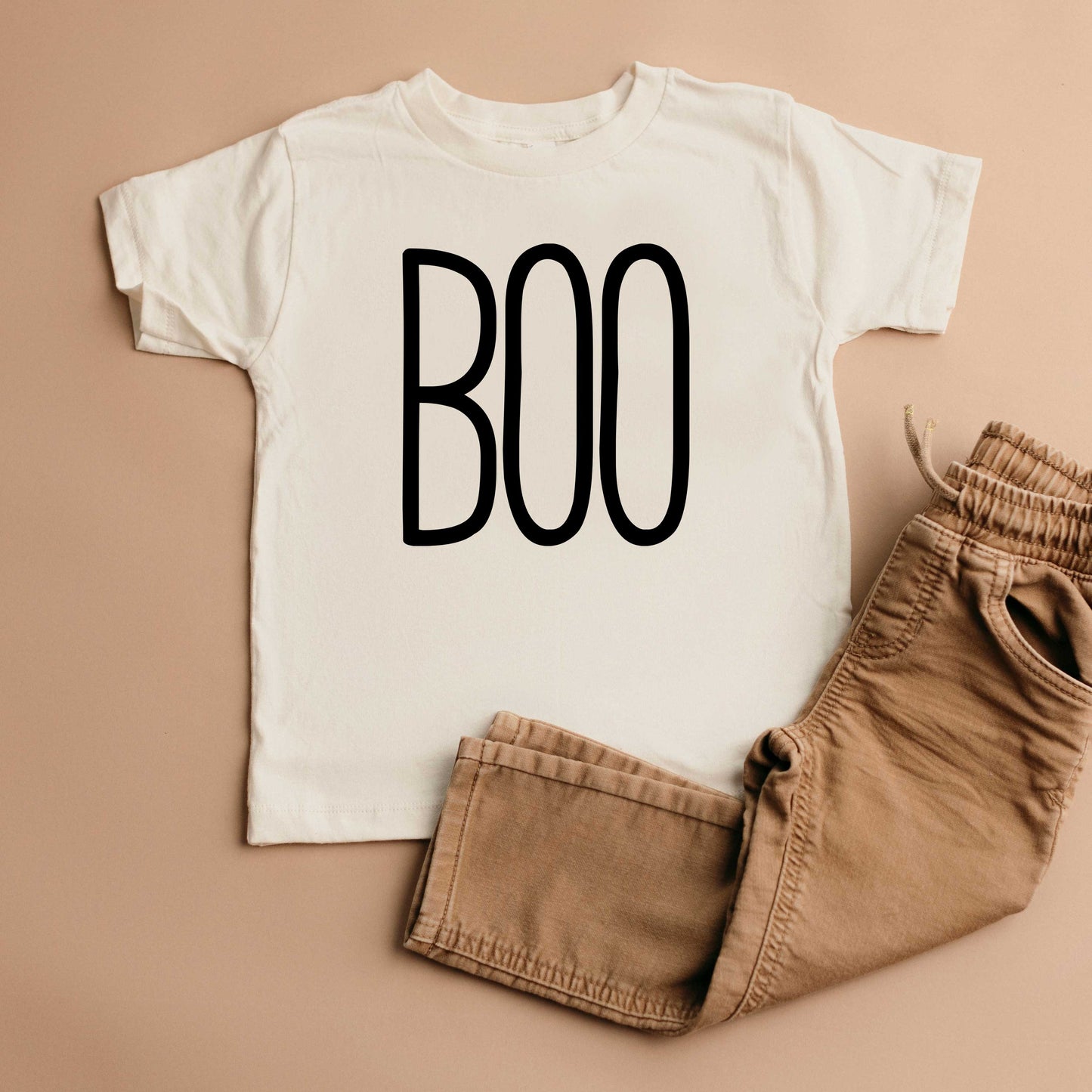 Boo Word | Toddler Graphic Short Sleeve Tee