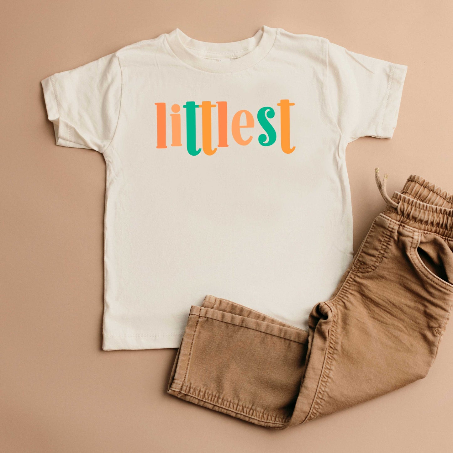 Littlest Colorful | Toddler Graphic Short Sleeve Tee