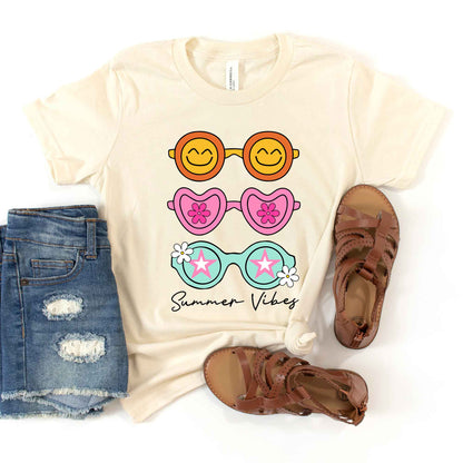 Sunnies Summer Vibes | Toddler Graphic Short Sleeve Tee