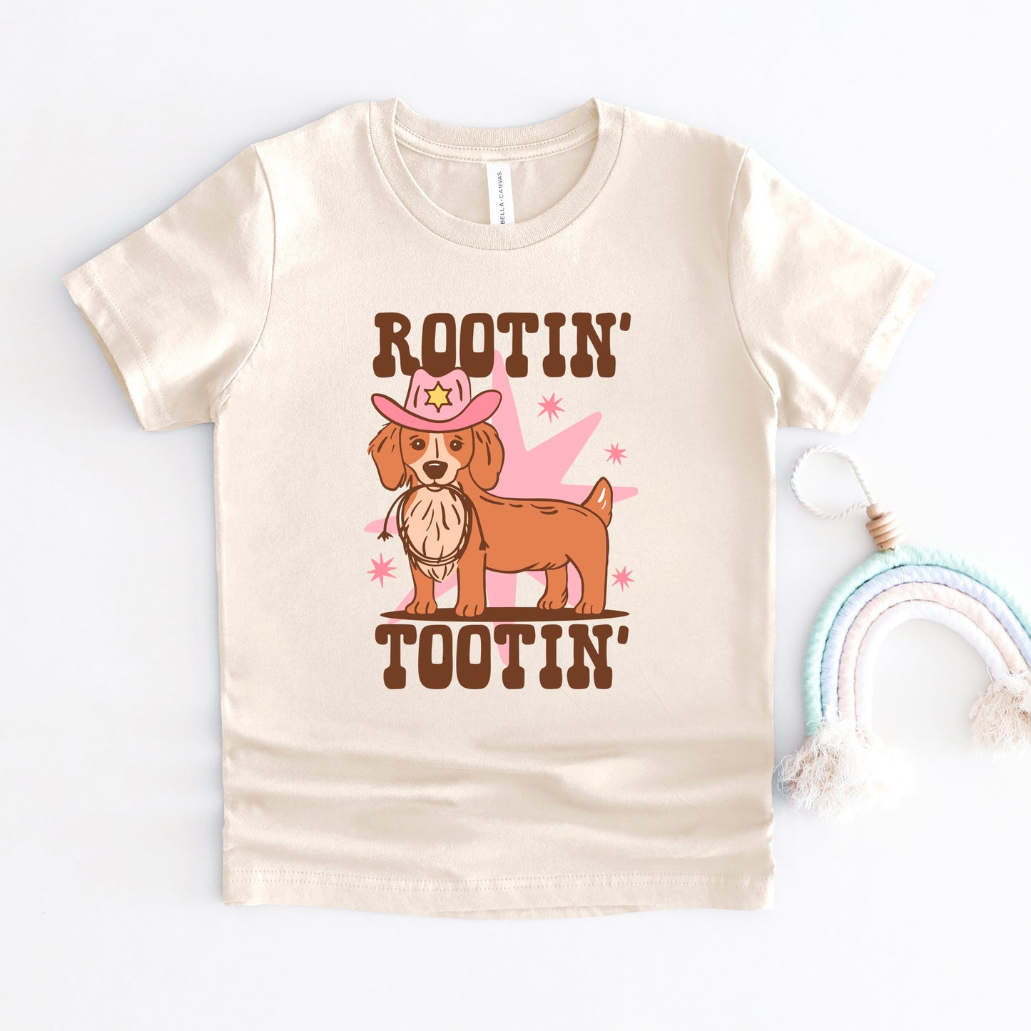 Rootin' Tootin' Dog | Youth Graphic Short Sleeve Tee