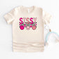 Sissy Checkered | Toddler Short Sleeve Crew Neck