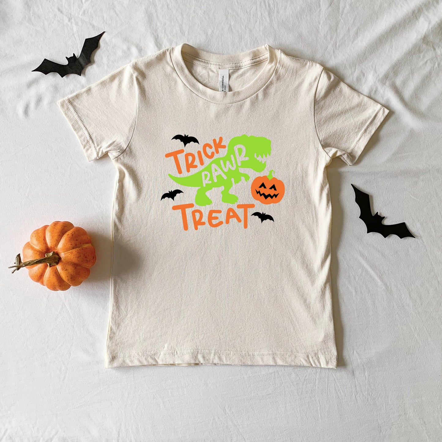 Trick Rawr Treat | Youth Graphic Short Sleeve Tee