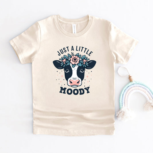 A Little Moody | Toddler Graphic Short Sleeve Tee