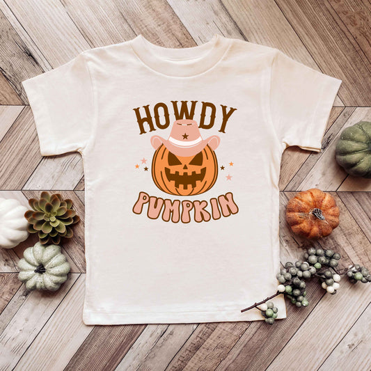 Howdy Pumpkin | Youth Graphic Short Sleeve Tee