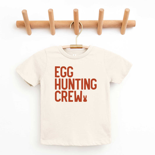 Egg Hunting Crew Bunny | Toddler Short Sleeve Crew Neck