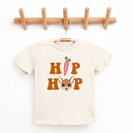 Hip Hop Bunny With Sunglasses | Youth Short Sleeve Crew Neck