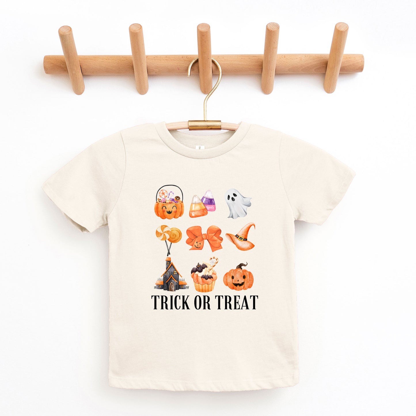 Trick Or Treat Chart | Toddler Graphic Short Sleeve Tee