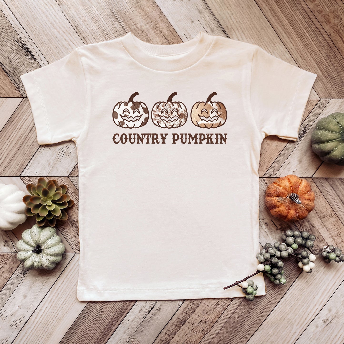 Country Pumpkin | Youth Graphic Short Sleeve Tee