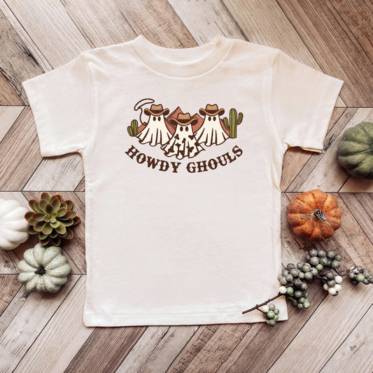 Howdy Ghouls Trio | Youth Graphic Short Sleeve Tee