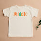 Middle Colorful | Toddler Graphic Short Sleeve Tee