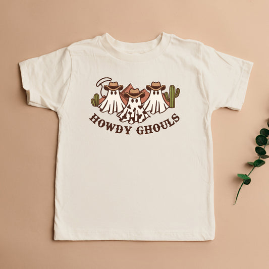 Howdy Ghouls Trio | Toddler Graphic Short Sleeve Tee