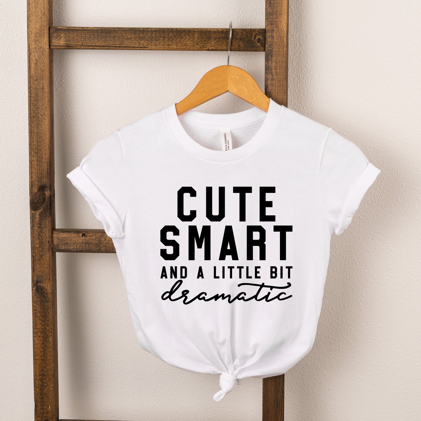 Cute Smart Dramatic | Toddler Graphic Short Sleeve Tee