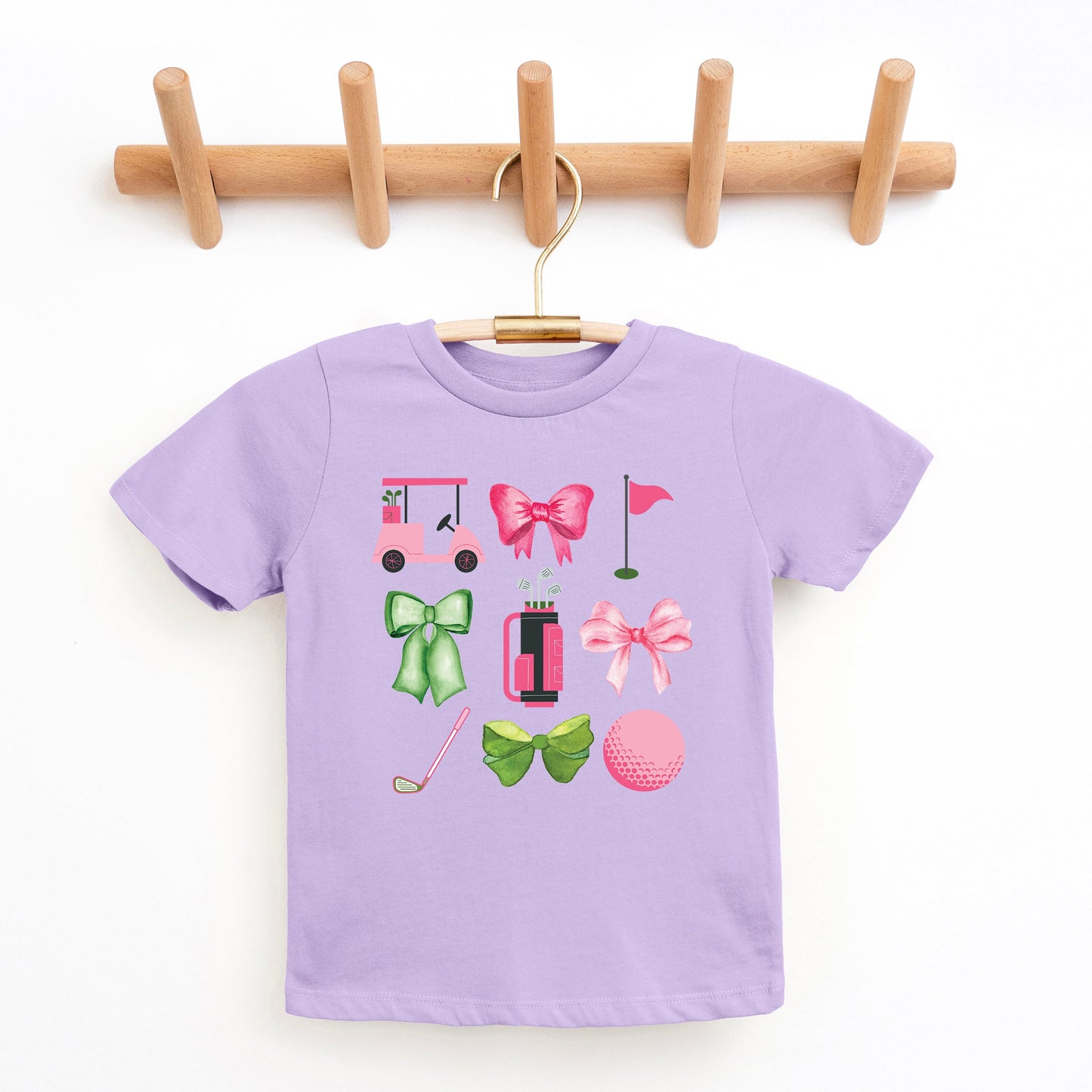 Golf Icons Coquette | Youth Graphic Short Sleeve Tee