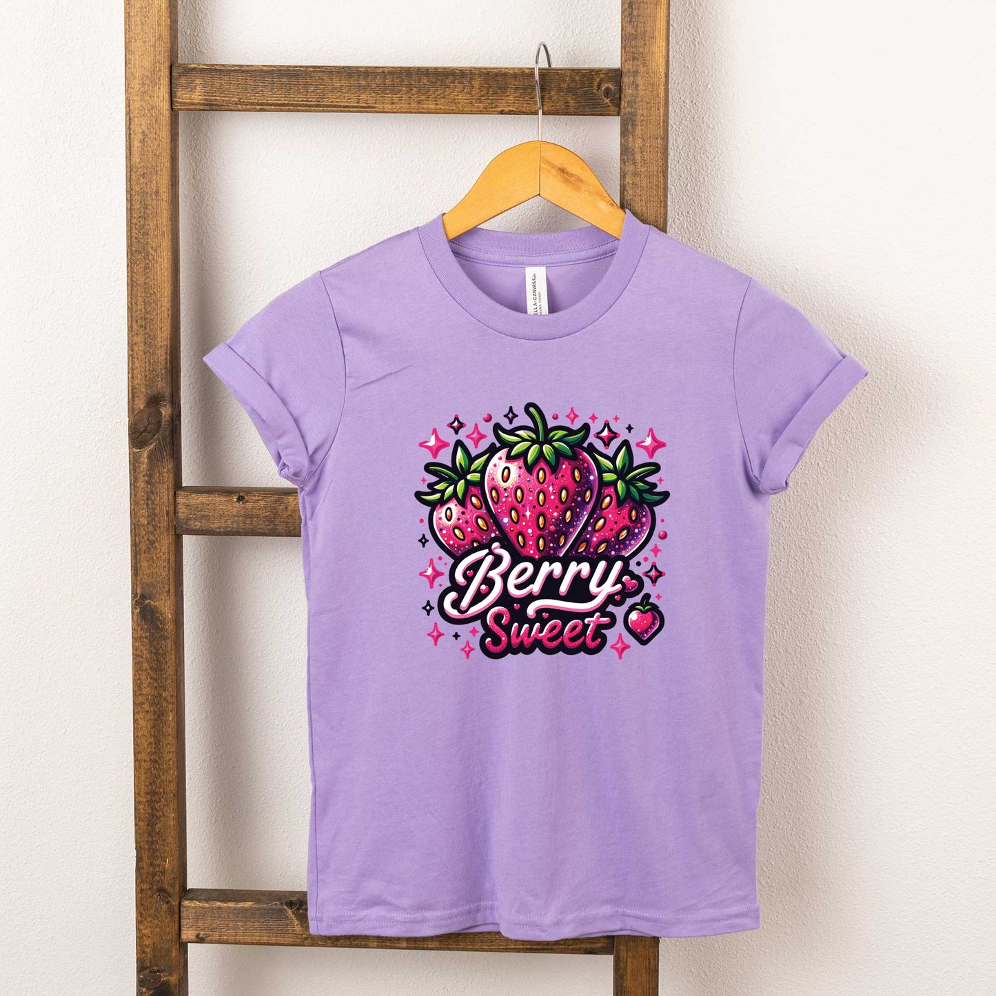 Berry Sweet Strawberry | Youth Graphic Short Sleeve Tee