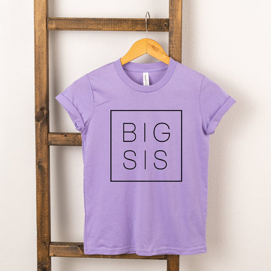 Big Sis Square | Youth Graphic Short Sleeve Tee