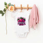 Berry Sweet Starwberry | Baby Graphic Flutter Sleeve Onesie