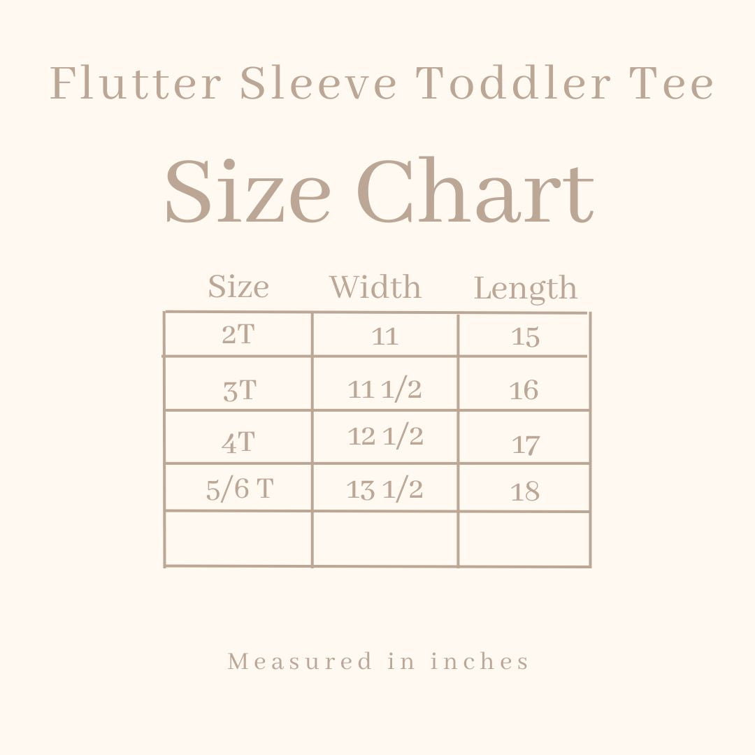 Checkered Bunny | Toddler Flutter Sleeve Crew Neck