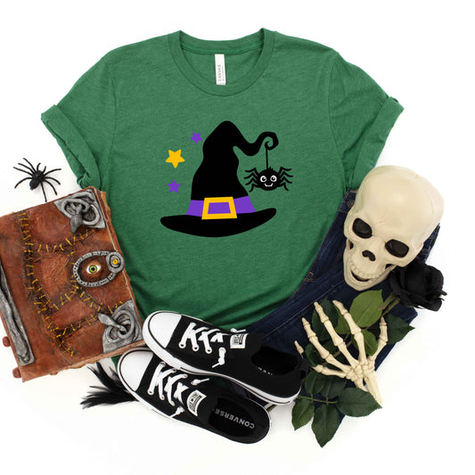 Witch And Spider | Youth Graphic Short Sleeve Tee