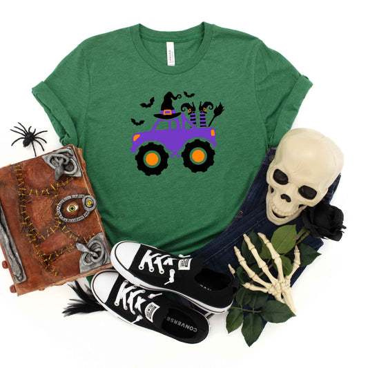 Halloween Truck | Youth Graphic Short Sleeve Tee