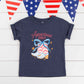 American Girly Coquette Boots | Toddler Graphic Short Sleeve Tee