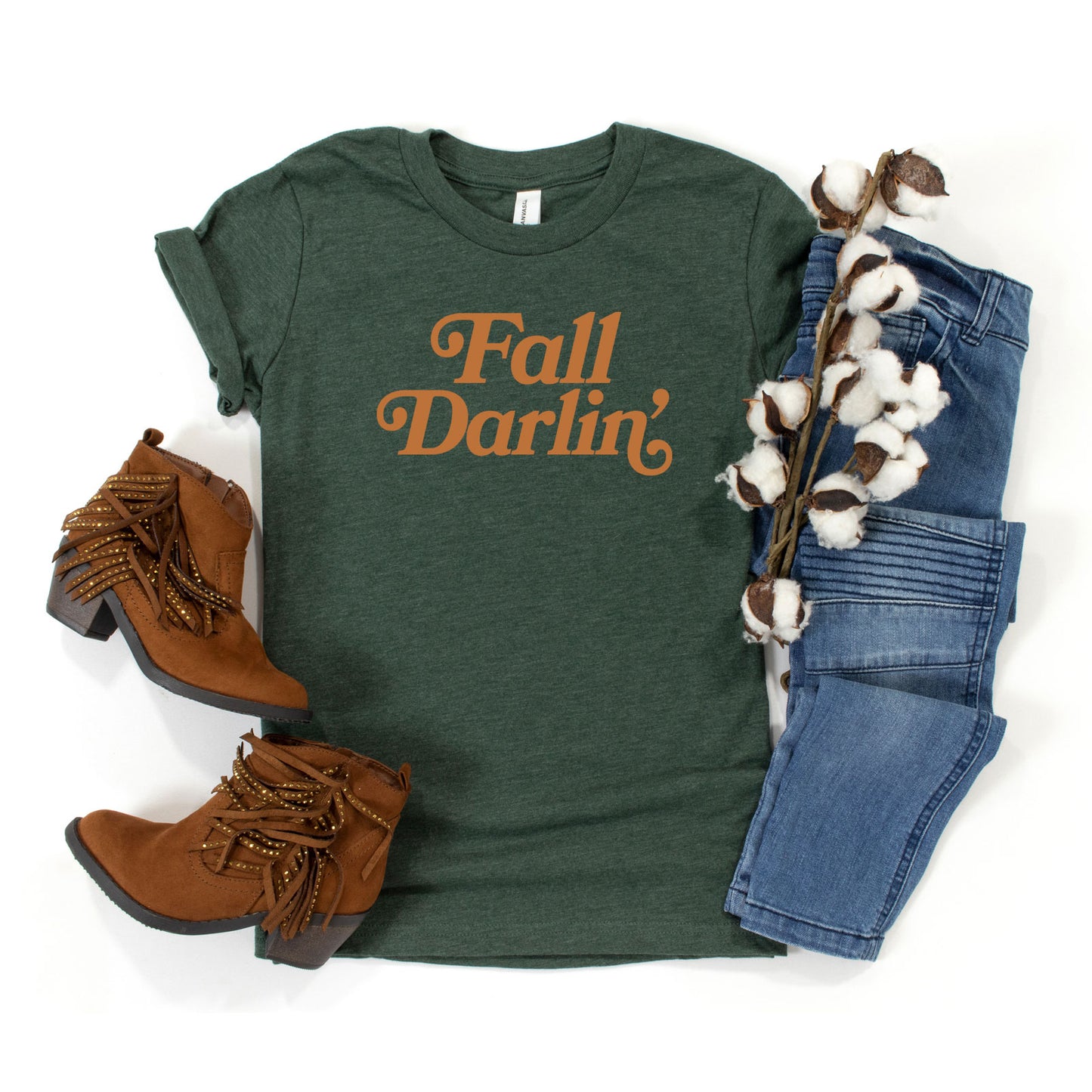 Fall Darlin' | Youth Graphic Short Sleeve Tee