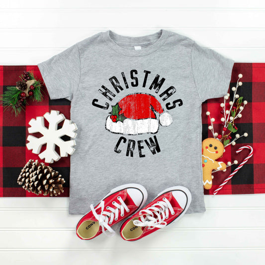 Christmas Crew Hat | Toddler Graphic Short Sleeve Tee