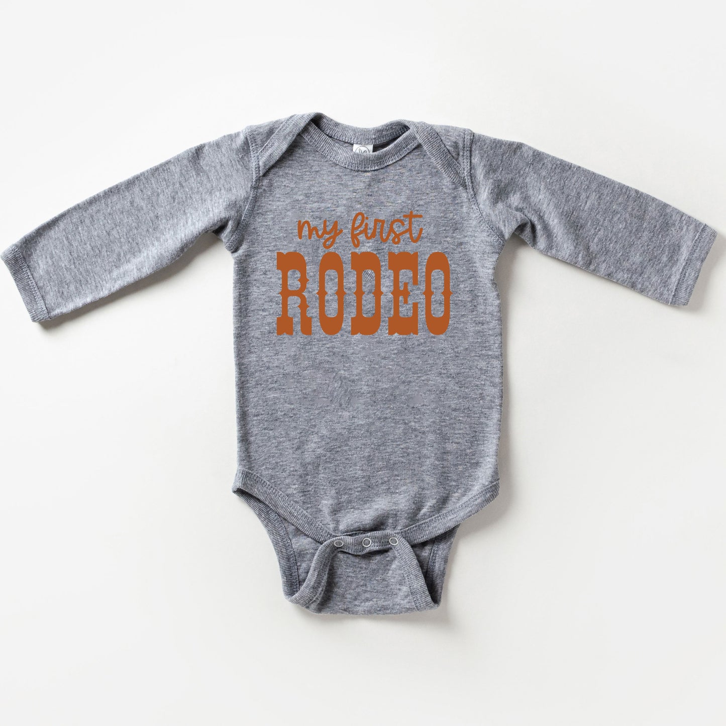 My First Rodeo | Baby Long Sleeve Onesie