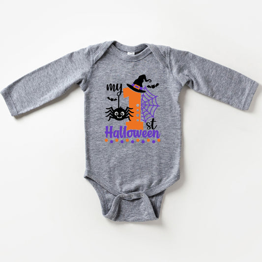 My First Halloween | Baby Graphic Long Sleeve Onesie