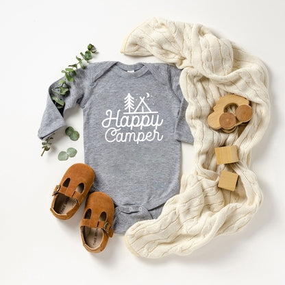 Happy Camper Tent | Baby Long Sleeve Onesie