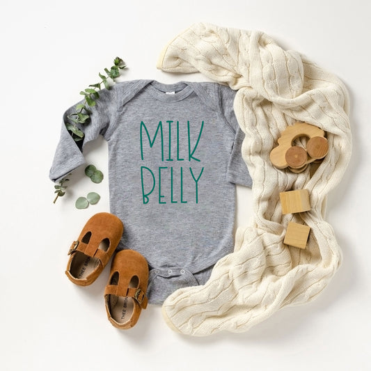 Milk Belly | Baby Long Sleeve Onesie