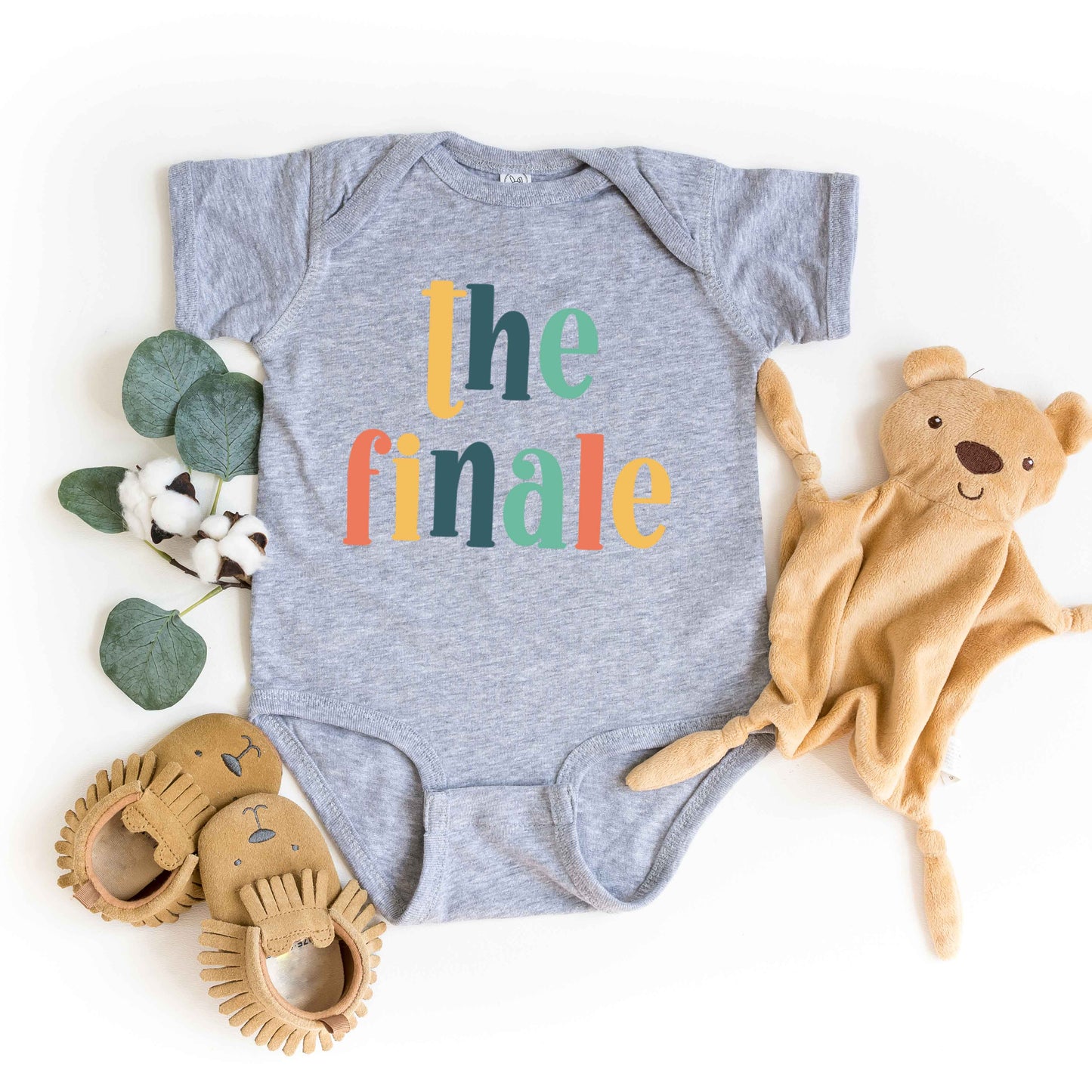 The Finale Colorful | Baby Graphic Short Sleeve Onesie