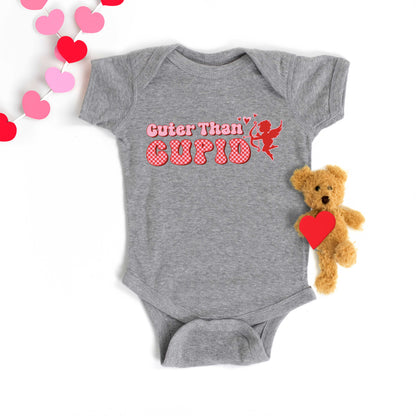 Cuter Than Cupid | Baby Graphic Short Sleeve Onesie