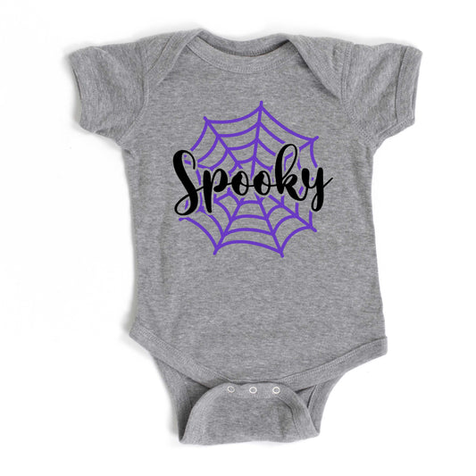 Spooky Web | Baby Graphic Short Sleeve Onesie