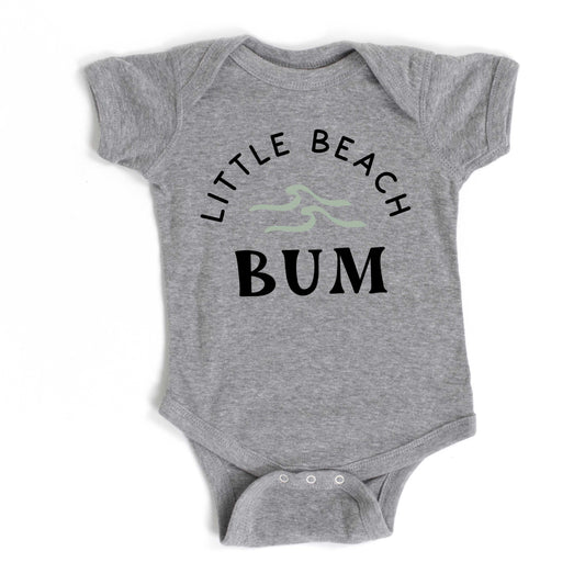 Little Beach Bum | Baby Graphic Short Sleeve Onesie