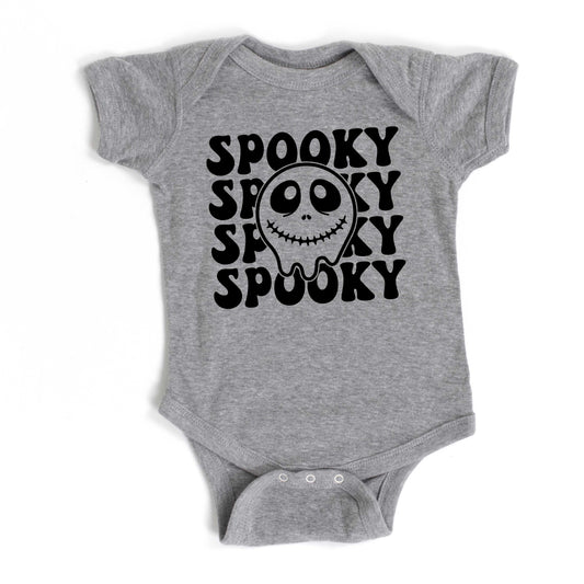 Spooky Smiley Jack | Baby Graphic Short Sleeve Onesie