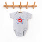 Patriotic Three Star | Baby Graphic Short Sleeve Onesie