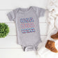USA Stacked Colorful | Baby Graphic Short Sleeve Onesie