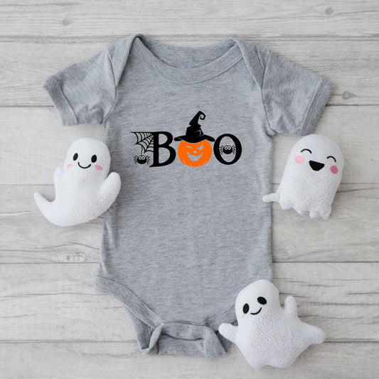 Boo Pumpkin | Baby Graphic Short Sleeve Onesie