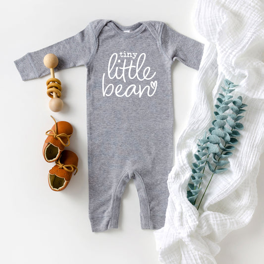 Tiny Little Bean | Baby Graphic Romper